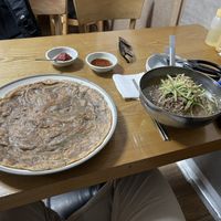 My meal  at DunNae MakGukSu in Busan