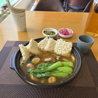 Mushroom Soup at Vegenarang in Busan