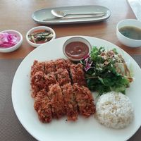 Blacl beam cutlet at Vegenarang in Busan