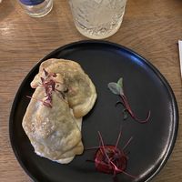 Mushroom pierogi  at Meatless District - Da Costabuurt in Amsterdam