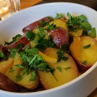 Garland Potatoes at Meatless District - Da Costabuurt in Amsterdam