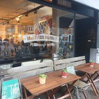 Outside at Meatless District - Da Costabuurt in Amsterdam