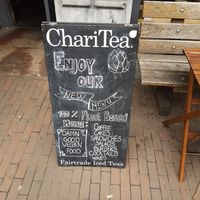 Sign outside at Meatless District - Da Costabuurt in Amsterdam