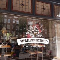 Outside at Meatless District - Da Costabuurt in Amsterdam