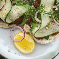 No salmon at Meatless District - Da Costabuurt in Amsterdam