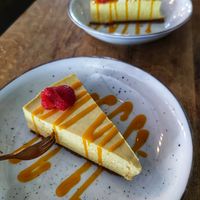 Cheesecake al passion fruit at Meatless District - Da Costabuurt in Amsterdam