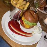 Vegan burger  at Meatless District - Da Costabuurt in Amsterdam