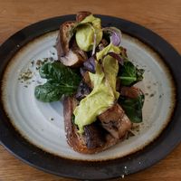 Mushroom on toast at Meatless District - Da Costabuurt in Amsterdam