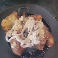 Smashed Potatoes at Meatless District - Da Costabuurt in Amsterdam