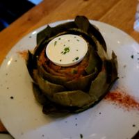 Whole braised Artischock (9,50 €) at Meatless District - Da Costabuurt in Amsterdam