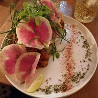 battered broccoli at Meatless District - Da Costabuurt in Amsterdam