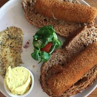 Croquette sandwich  at Meatless District - Da Costabuurt in Amsterdam