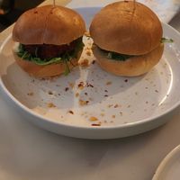 Beet sliders at Meatless District - Da Costabuurt in Amsterdam