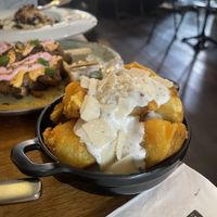 Smashed potatoes  at Meatless District - Da Costabuurt in Amsterdam