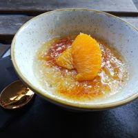 Crème brûlée at Meatless District - Da Costabuurt in Amsterdam