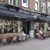 front terrace at Meatless District - Da Costabuurt in Amsterdam
