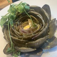 Beautiful artichoke at Meatless District - Da Costabuurt in Amsterdam