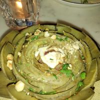 Artichoke starter at Meatless District - Da Costabuurt in Amsterdam