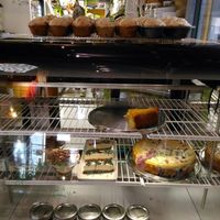 Fresh baked pastries, just amazing. I loved the cheese cake and the orange cake at Alchemy Cafe in Dawson City