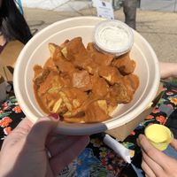Papas bravas (the dip on the side was a 12/10) at Sticky Fingers Diner in Washington