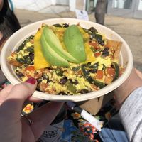 Chilaquiles at Sticky Fingers Diner in Washington