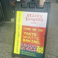   at Sticky Fingers Diner in Washington