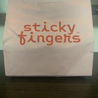 The bag  at Sticky Fingers Diner in Washington