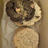 S'mores cookie, sweet & Salty, and Cowvin at Sticky Fingers Diner in Washington