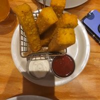 Polenta fries at Sticky Fingers Diner in Washington