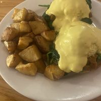 Benedict florentine  at Sticky Fingers Diner in Washington