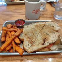 Croque monsieur at Sticky Fingers Diner in Washington