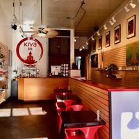 Spa in the back at Kiva in Portland