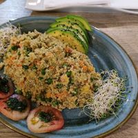 P'esqhe de Quinua at Sattva by Govinda in Aguas Calientes