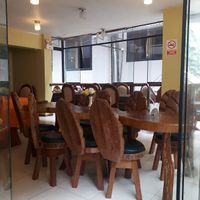 Inside at Sattva by Govinda in Aguas Calientes