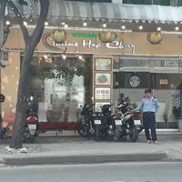 outside of restaurant before name change to Loving Hut at Loving Hut Vegan Kitchen in Ho Chi Minh City