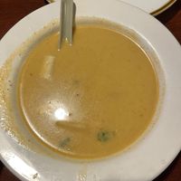 Tom Yum soup  at Bayberry Vegan Cafe in Woburn