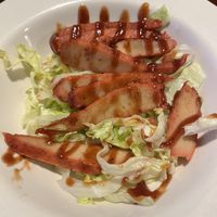 BBQ Vegan ribs   at Bayberry Vegan Cafe in Woburn