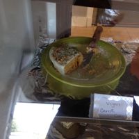 vegan carrot cake at Fresh Grill in Johns Creek