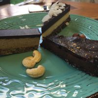 Raw cakes, best I’ve had! And I’ve tried a few😄 at Bistraw Zdravo Zivo in Skopje