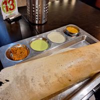 Masala Dosa at Saravana Bhavan in Amsterdam