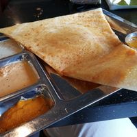 A dosa.  at Saravana Bhavan in Amsterdam