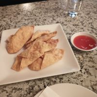 Wontons at Yuan Su Vegetarian in Portland
