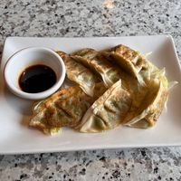 Pot Stickers at Yuan Su Vegetarian in Portland