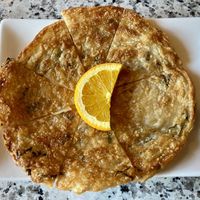 Chinese Pancakee  at Yuan Su Vegetarian in Portland