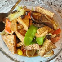   at Yuan Su Vegetarian in Portland