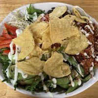 Raw taco salad bowl #Veganuary at Kimnat Little Market & Cafe in Sunshine Coast
