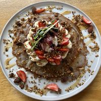 Buckwheat pancakes 🥞   at Kimnat Little Market & Cafe in Sunshine Coast