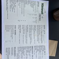 Menu  at Kimnat Little Market & Cafe in Sunshine Coast