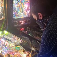 GoT pinball #Veganuary at Ground Kontrol in Portland