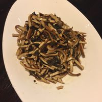 Smoked tofu (cold dish - appears different from menu photo.) at Xian Zhuo Chan Yu in Xian